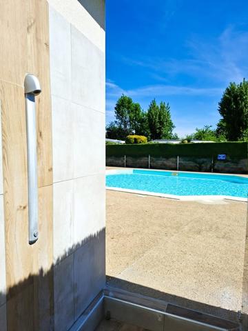 Mobil-home sur sa parcelle