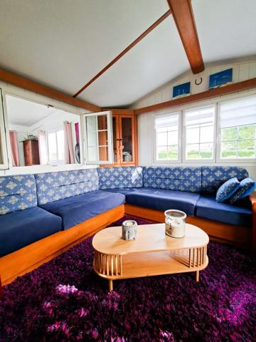 Mobil-home sur sa parcelle