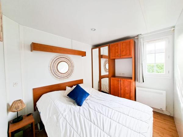 Mobil-home sur sa parcelle