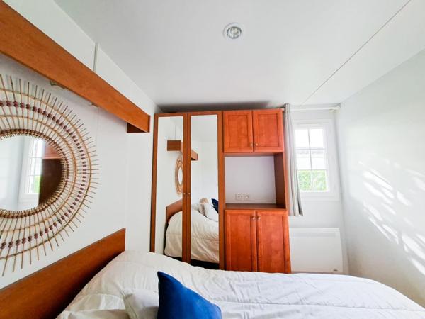 Mobil-home sur sa parcelle