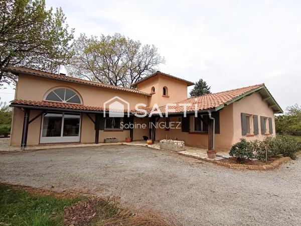 MAISON 172 m²  A LA CAMPAGNE, PISCINE, GRAND TERRAIN