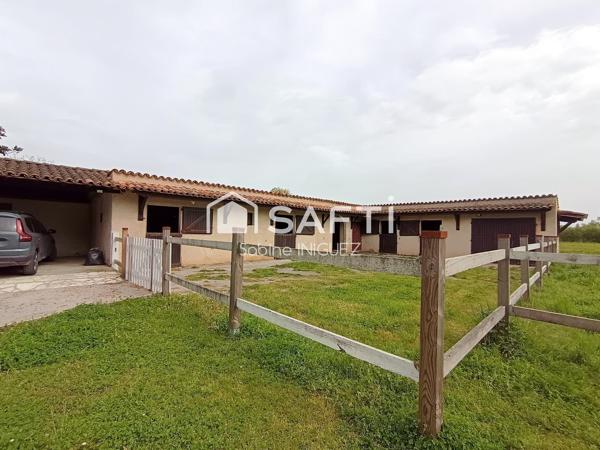 MAISON 172 m²  A LA CAMPAGNE, PISCINE, GRAND TERRAIN