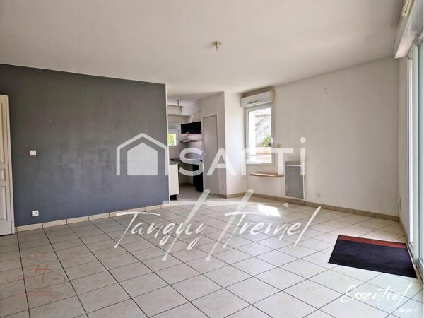 T3 Lomener – Terrasse – Garage – Parking