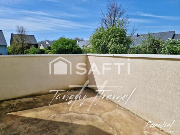 T3 Lomener – Terrasse – Garage – Parking