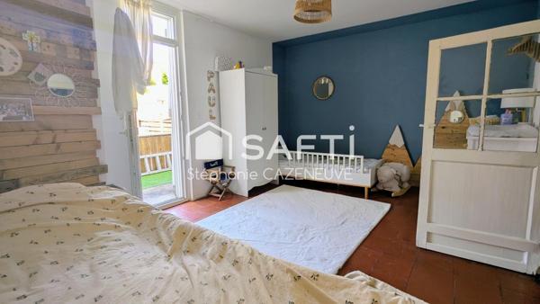 Cachet, douceur 3 belles chambres et cour intime
