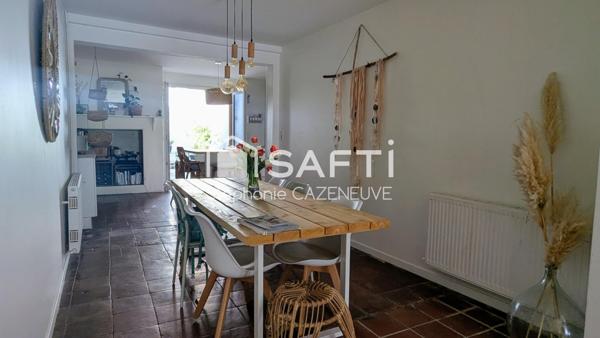 Cachet, douceur 3 belles chambres et cour intime