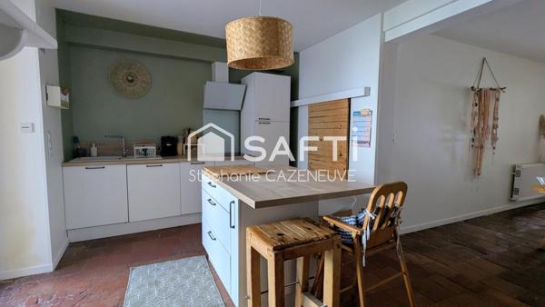 Cachet, douceur 3 belles chambres et cour intime