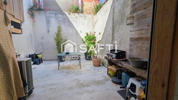 Cachet, douceur 3 belles chambres et cour intime