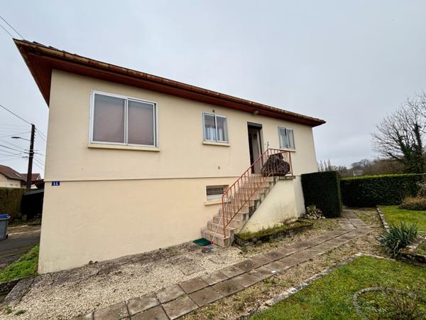 Maison F 4 avec 555 m2 de terrain au calme