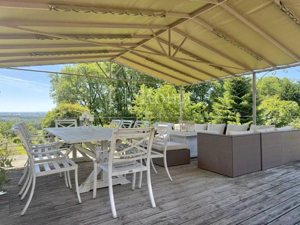Proche d'Eymet - Vue imprenable pour cette maison de 4 chambres