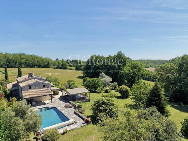 Proche d'Eymet - Vue imprenable pour cette maison de 4 chambres