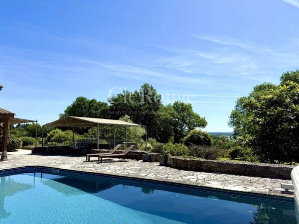 Proche d'Eymet - Vue imprenable pour cette maison de 4 chambres