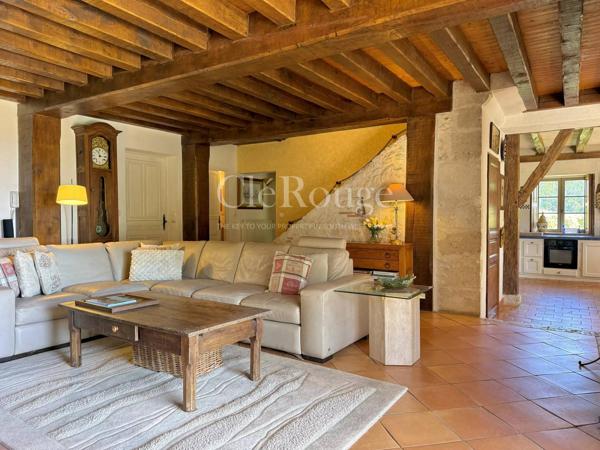 Proche d'Eymet - Vue imprenable pour cette maison de 4 chambres