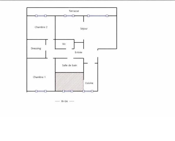 Appartement à vendre 3 pièces 66 m² Rungis
