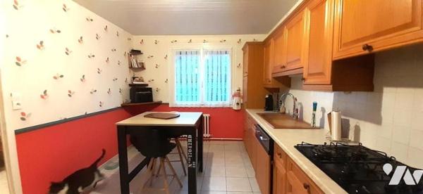 MAISON EQUEURDREVILLE 4 CHAMBRES + GARAGE + JARDIN