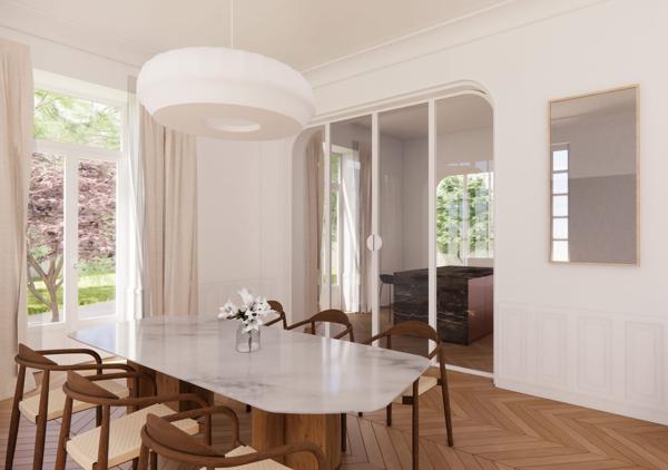 Nantes Kleber hôtel particulier à rénover, superbe potentiel