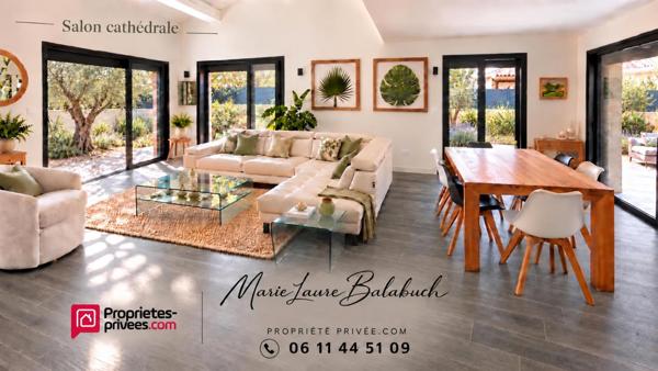 Toulon CAP BRUN  Villa 5 pièces 165 m2 sur un terrain de 620m²