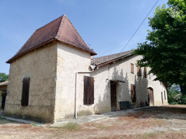 Sainte-Radegonde (32500) Corps de ferme typique gersois à rénover – Fleurance (32 Sud de France)