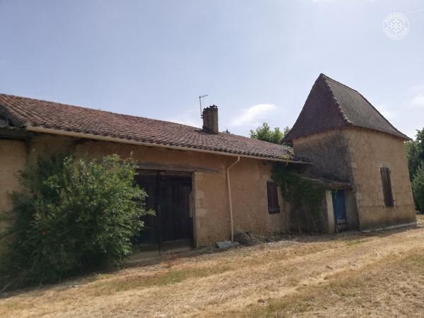 Sainte-Radegonde (32500) Corps de ferme typique gersois à rénover – Fleurance (32 Sud de France)