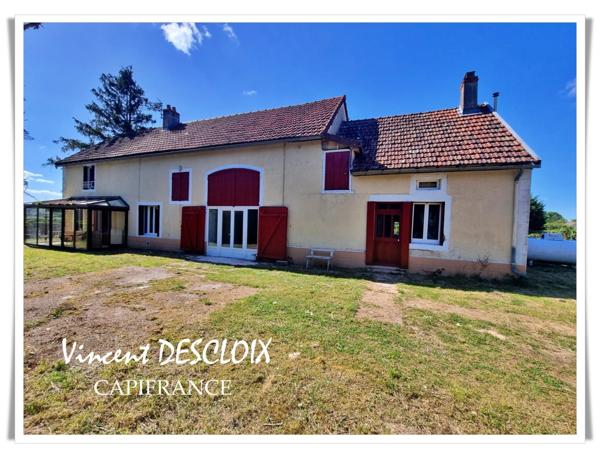 Maison à vendre 4 pièces BRAZEY EN MORVAN terrain1801m²