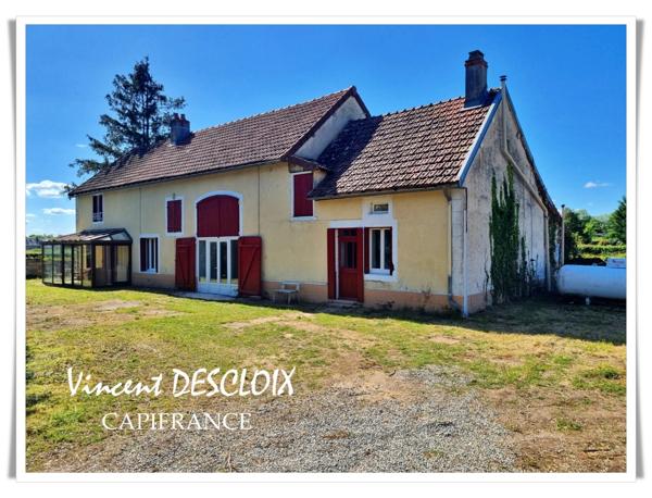 Maison à vendre 4 pièces BRAZEY EN MORVAN terrain1801m²