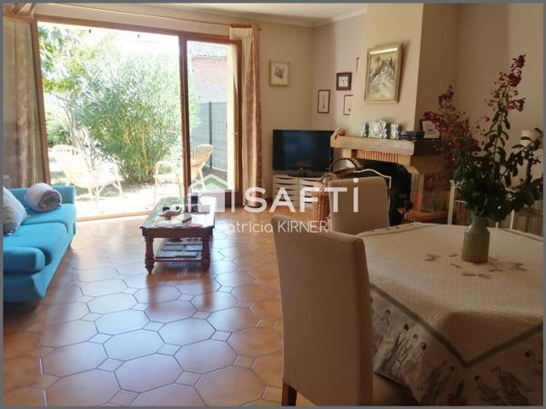 Maison de plain-pied T4 avec grand terrain.