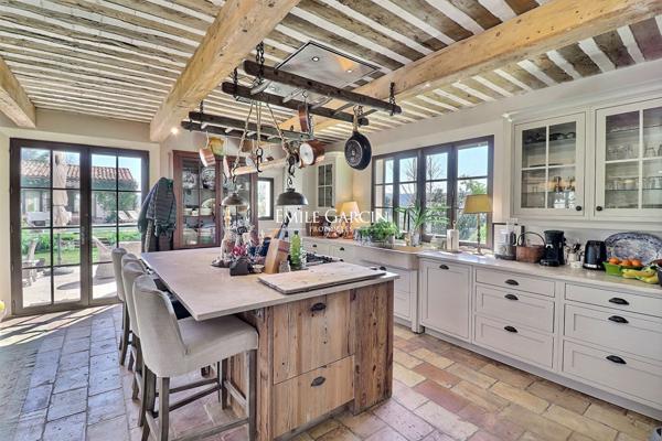 A vendre - Demeure de charme - Sud Luberon - 1,5 hectare de jardin et prairies