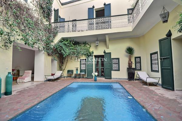 À vendre riad au coeur de la médina de Marrakech