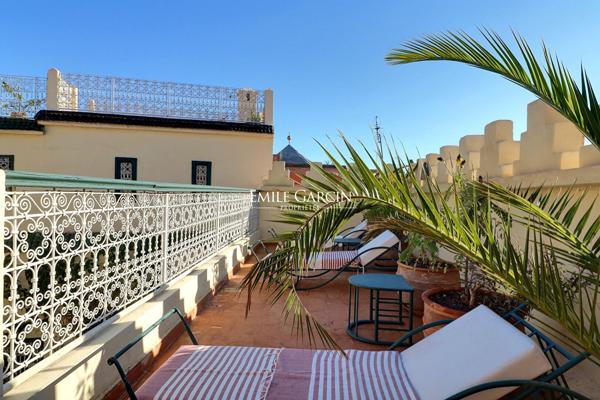 À vendre riad au coeur de la médina de Marrakech