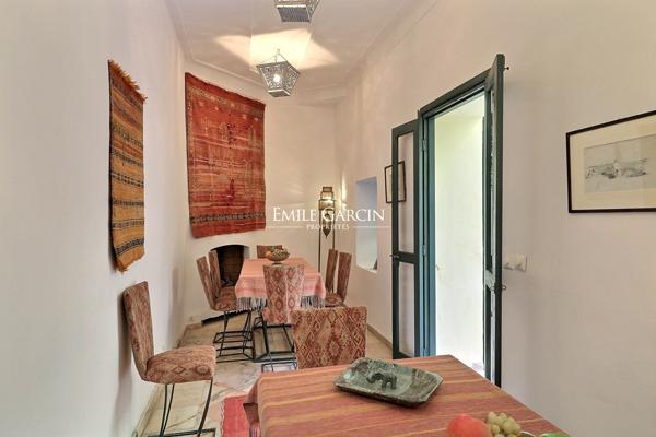 À vendre riad au coeur de la médina de Marrakech
