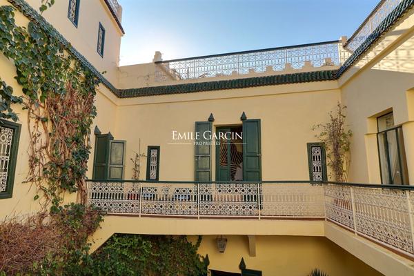 À vendre riad au coeur de la médina de Marrakech