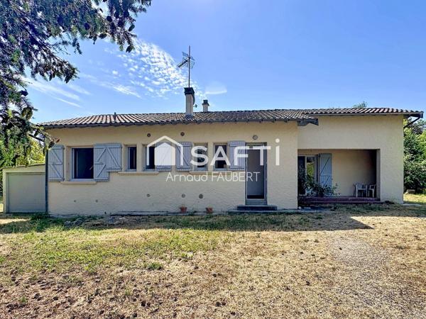 Maison T5 au calme avec jardin et garage
