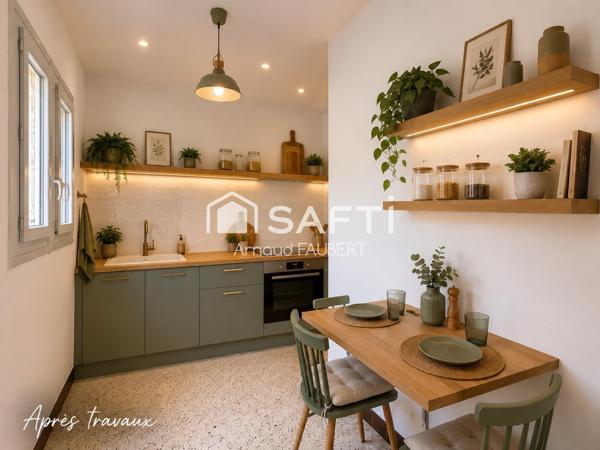 Maison T5 au calme avec jardin et garage
