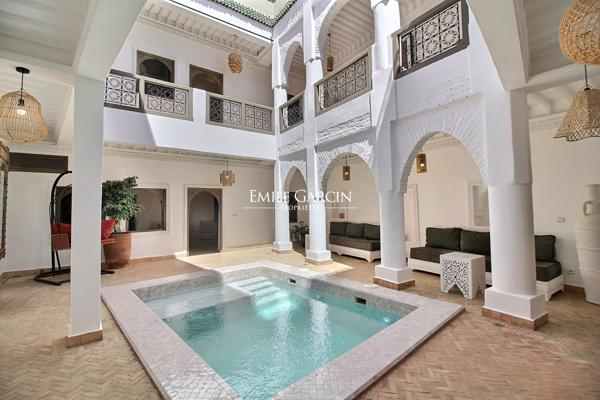 À vendre Riad neuf au quartier de la Kasbah à Marrakech
