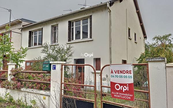 Maison à vendre    4 pièces •  Montluçon