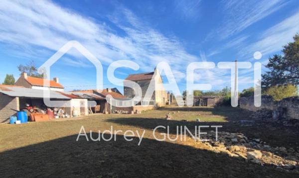 Ancien corps de ferme idéalement situé avec terrain constructible