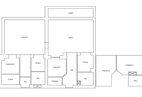 Appartement de 246 m²