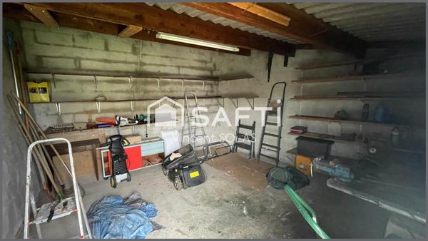 Maison de Plain-Pied de 90m² - Proche Commerces à pied , - Au Calme - Jardin - Dépendances