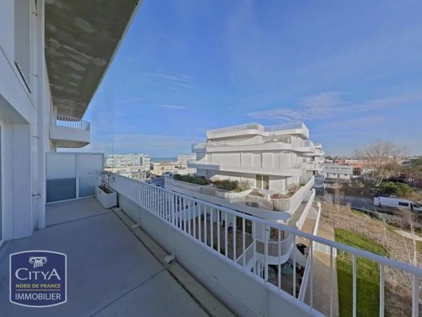 Appartement à louer 2 pièces 39.41m² Dunkerque (59140)