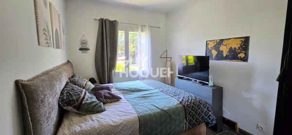 A Bouc Bel Air , Haut de villa de 4 pièces de 90 m2 env. avec terrasse et jardin