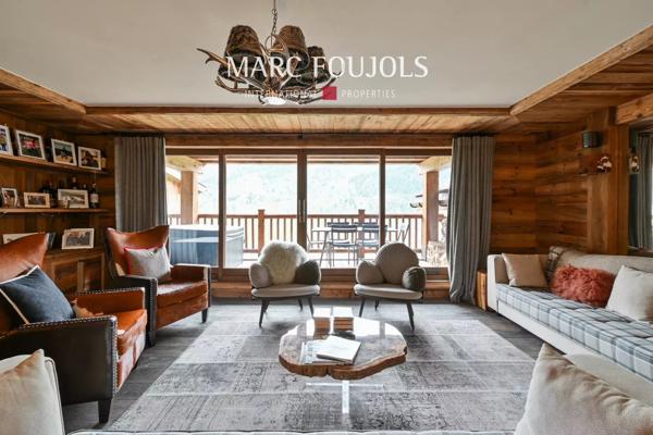 Méribel – Appartement de 190 m² – 4 chambres – Terrasse – Jacuzzi