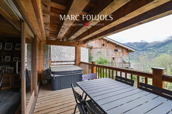 Méribel – Appartement de 190 m² – 4 chambres – Terrasse – Jacuzzi