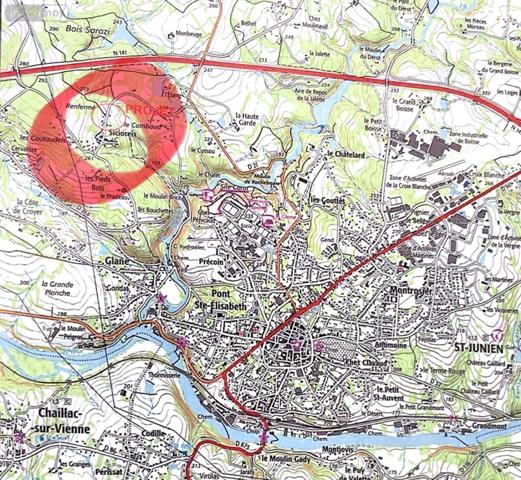 Terrain à Batir à vendre à Saint-Junien en Haute-Vienne (87200), ref : 87056-719