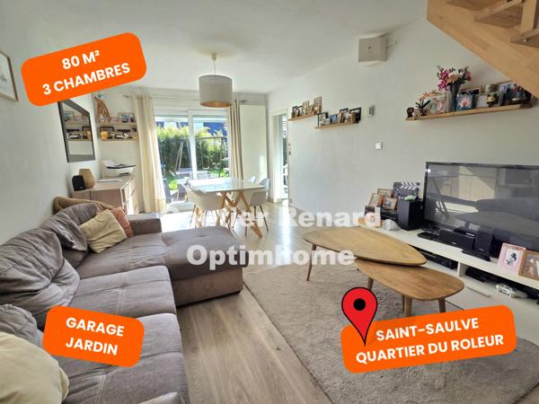 Maison semi‑individuelle entièrement rénovée – Secteur très prisé du Rôleur – 5 pièces SAINT SAULVE (59)