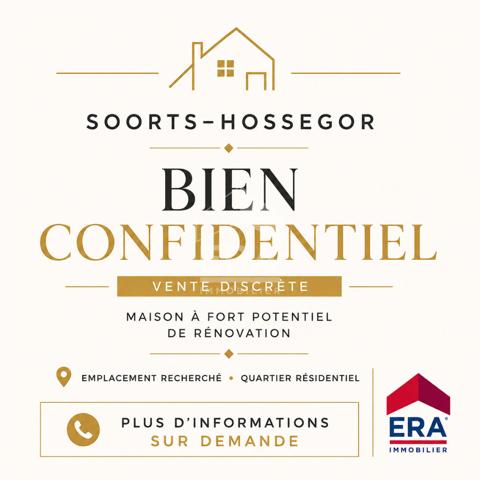 SOORTS-HOSSEGOR - Maison familiale à fort potentiel dans un environnement privilégié