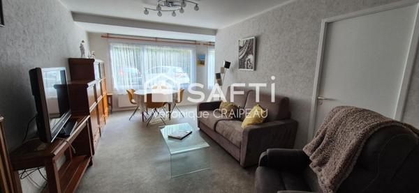 Lisère pentagone, T2 en parfait état situé en rez-de-chaussée d'une résidence avec place de parking