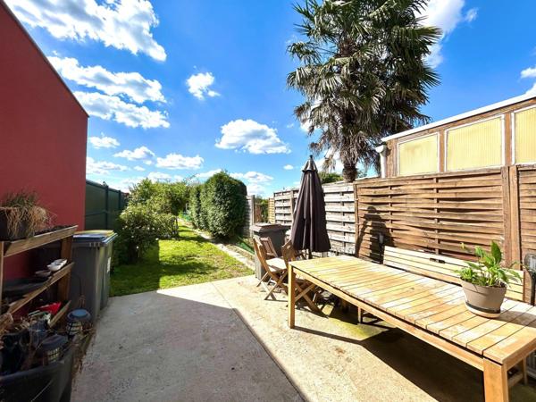 Maison de 73m², 2 chambres poss 3, Jardin