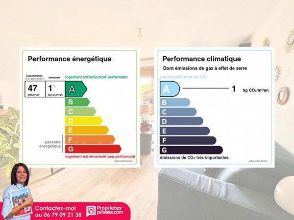 Appartement 2 pièces avec terrasse et double parking privatif