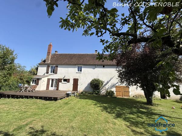 Maison à vendre de 188 m ²- 3 chambres à LABORDE commune de AUXERRE (89) - Terrain 1 740 m² - avec dépendances