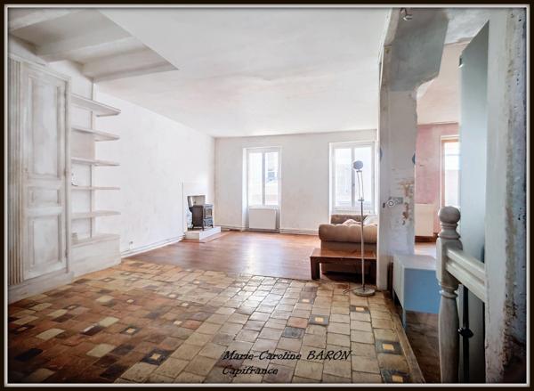 BUZANCAIS (36)maison atypique 3 chambres grandes surfaces